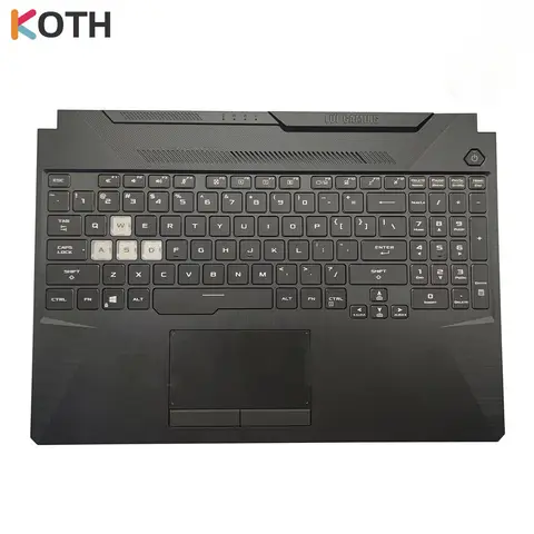 Palmrest Cover With Keyboard Backlit 95% New For ASUS FA506 FX506 FA506U FX506U