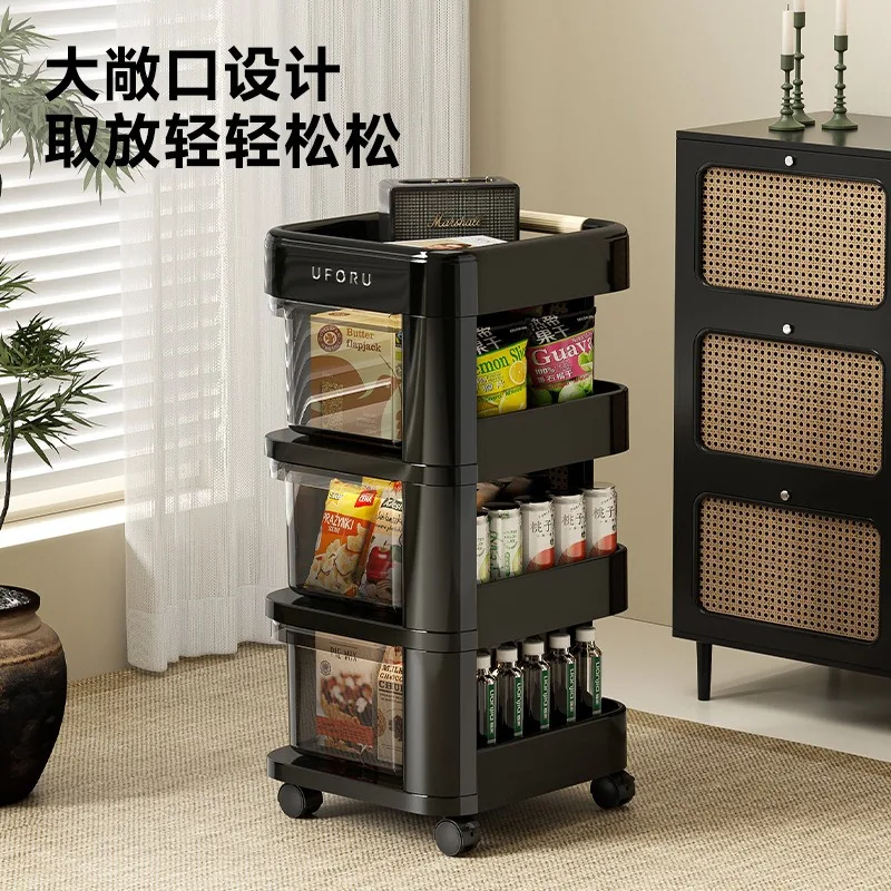 Floor-to-ceiling Salon Trolley Compartments Bedside Salon Trolley Drawers Commercial Furniture Carrello Parrucchiere ZY40TC