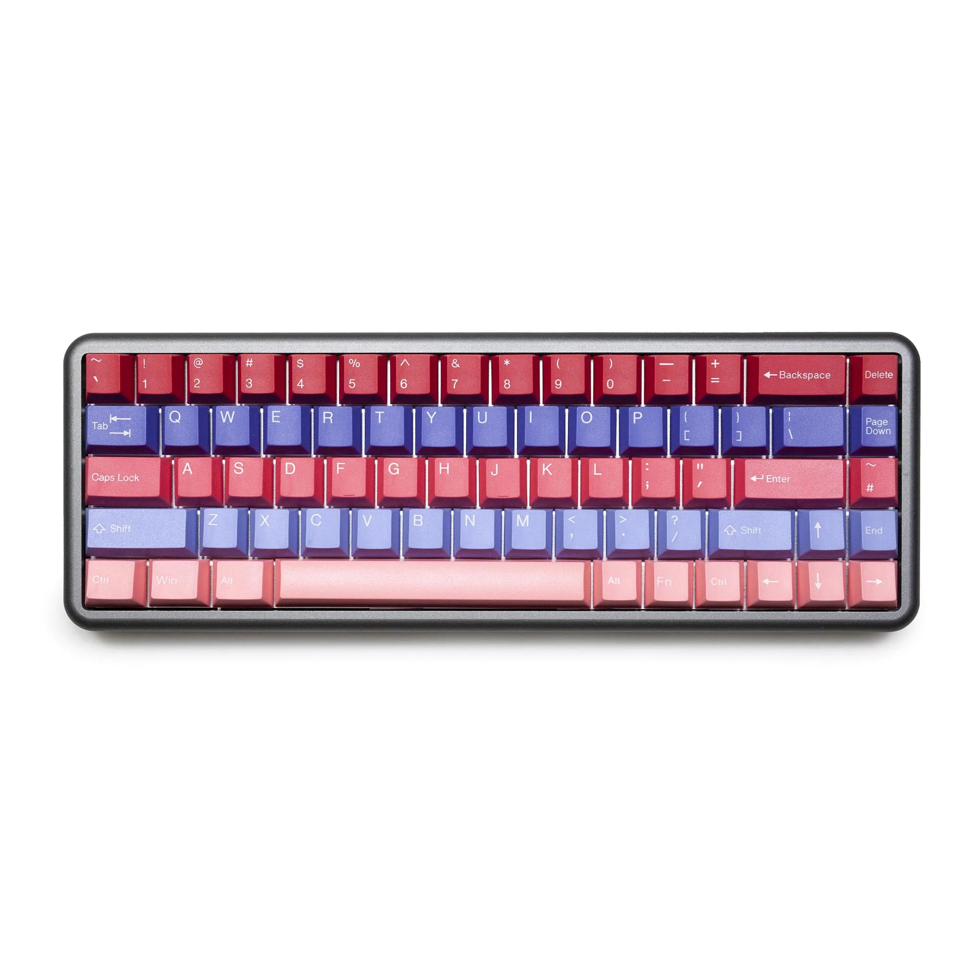 

Колпачки для клавиш Taihao Berry Macaron, ABS, двойное литье, профиль OEM, для механической клавиатуры, градиентная расцветка