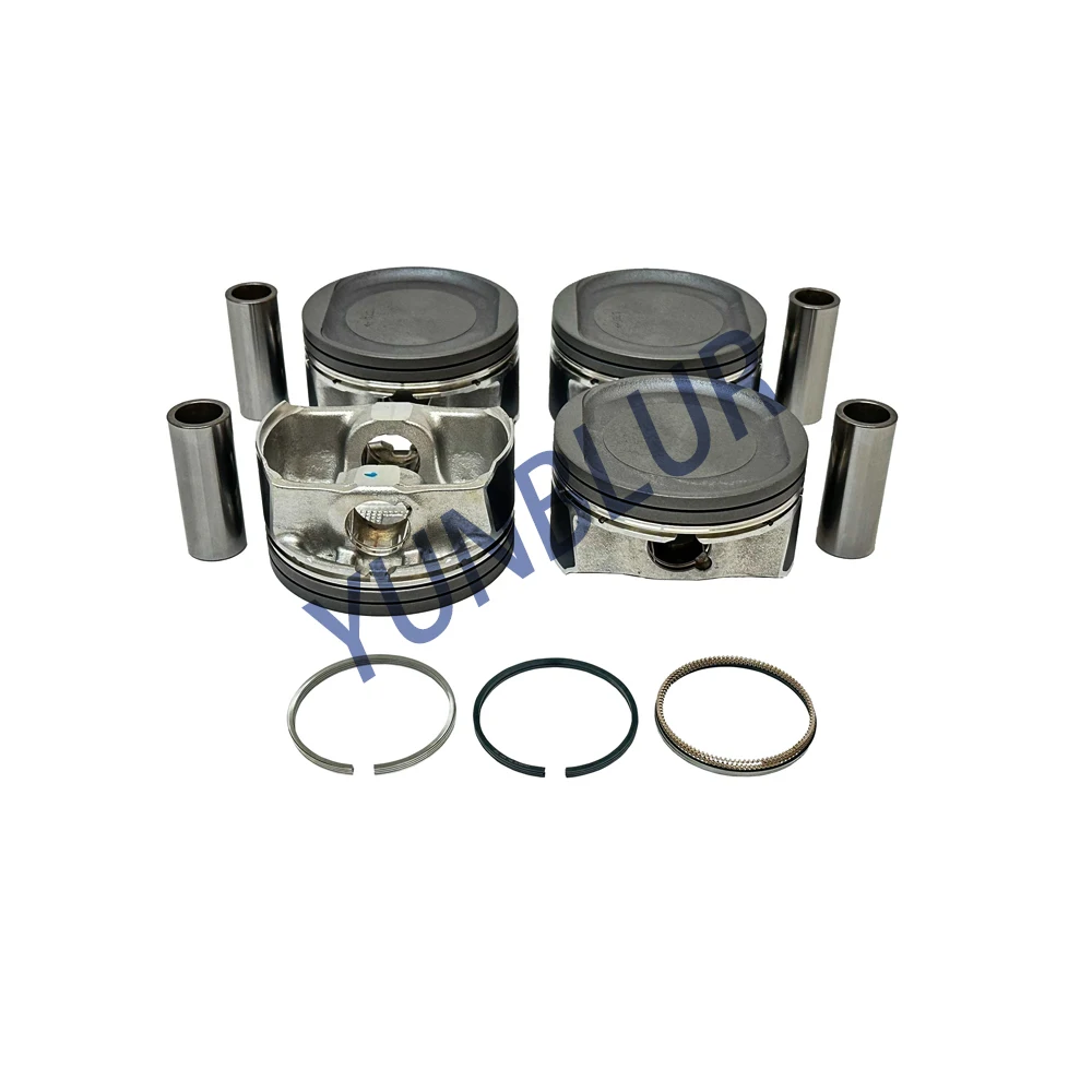 STD Engine Piston & Ring Kit Fit 2.4 L ED6 ED8 GAS For 12-22 CHRYSLER 200 DODGE DART FIAT 500X TORO JEEP CHEROKEE RENEGADE RAM