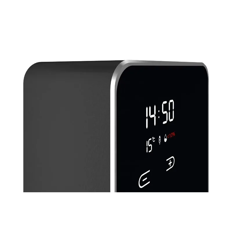 New Design Luxury Electric Touchless Liquid Usb Rechargeable Smart Sensor Foam Automatic Hand Soap Dispenser With Digital Time