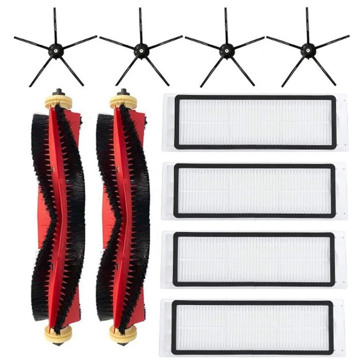 Pièces de rechange pour aspirateur Xiaomi Roborock S6 Maxv S5 Max S6 S5 S6 Pure S60 S65, brosse latérale principale, filtre HEPA_A66K