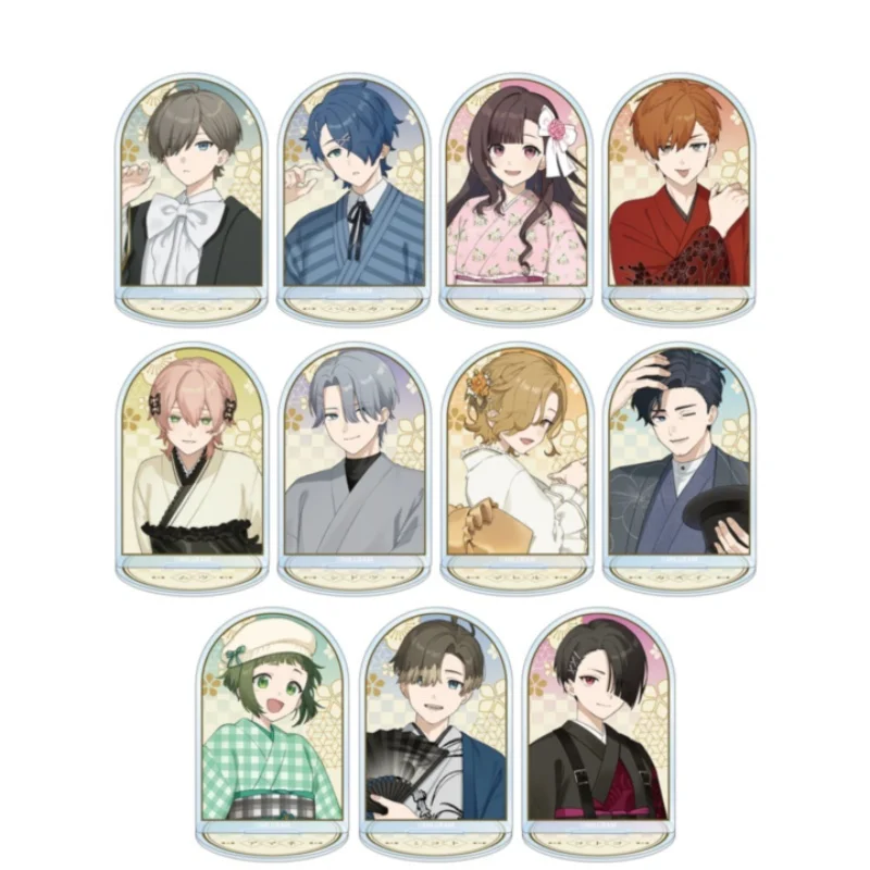 Multimedia Planning MILGRAM Mikoto Kayano Kimono Collection Acrylic Stand Model Plate Keychains Desktop Ornament