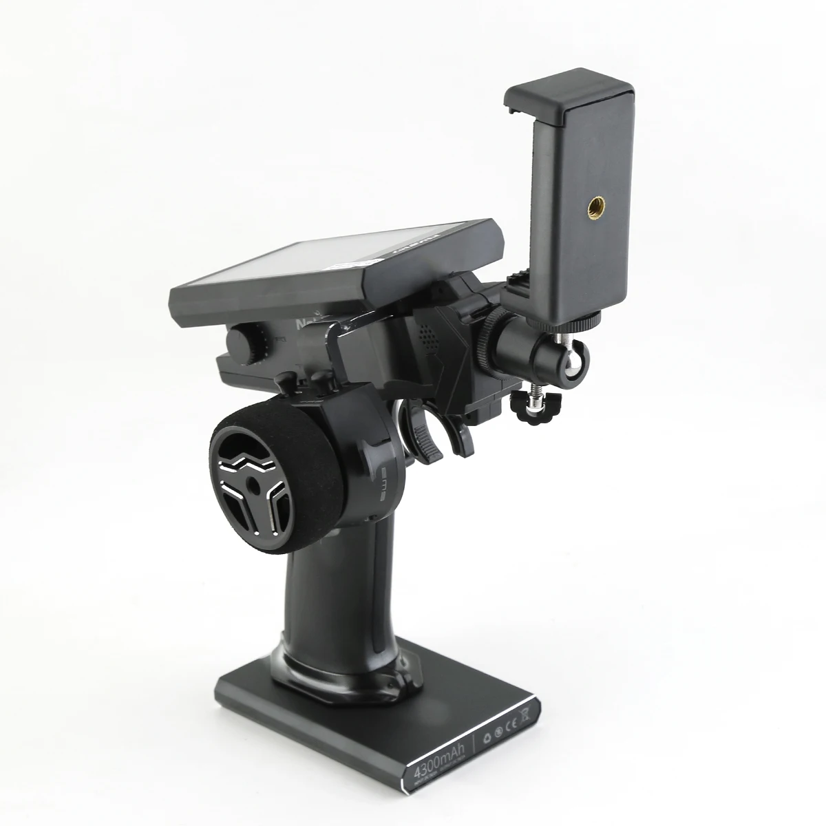 ที่วางโทรศัพท์มือถือ FPV จอแสดงผล ที่ยึดสำหรับ FLYSKY FS-NB4 ตัวควบคุมเครื่องส่งสัญญาณ RC ที่วางหน้าจอแบบพับได้