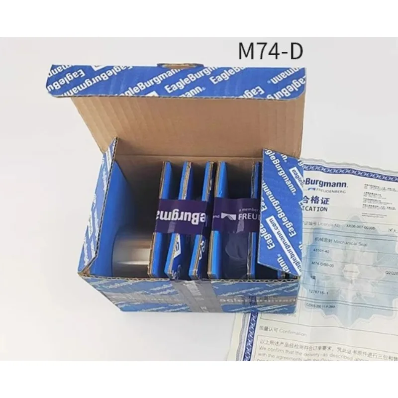 Auténtico sello mecánico Eagle Burgmann M74-D/35 sello de eje de doble extremo original