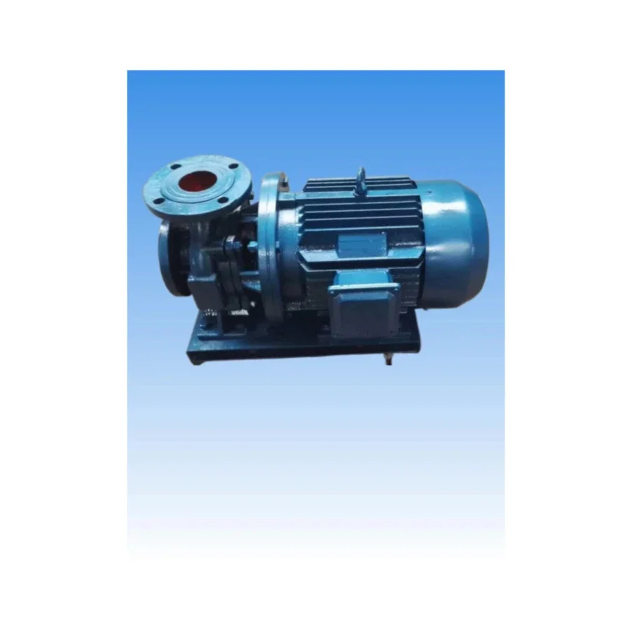 ISW horizontal end suction pump single stage pipeline monoblock pipeline centrifugal water pump