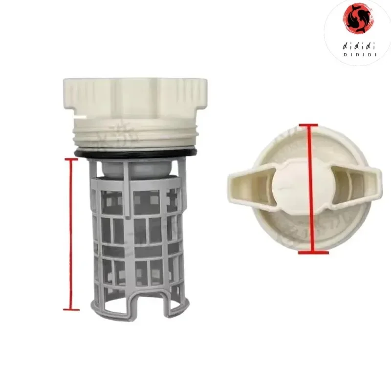 XMSJ New For Samsung Washing Machine DC97-16991A/B Drainage Pump Filter Plastic White Plug Seal Ring Water Plugs Washer Parts DD