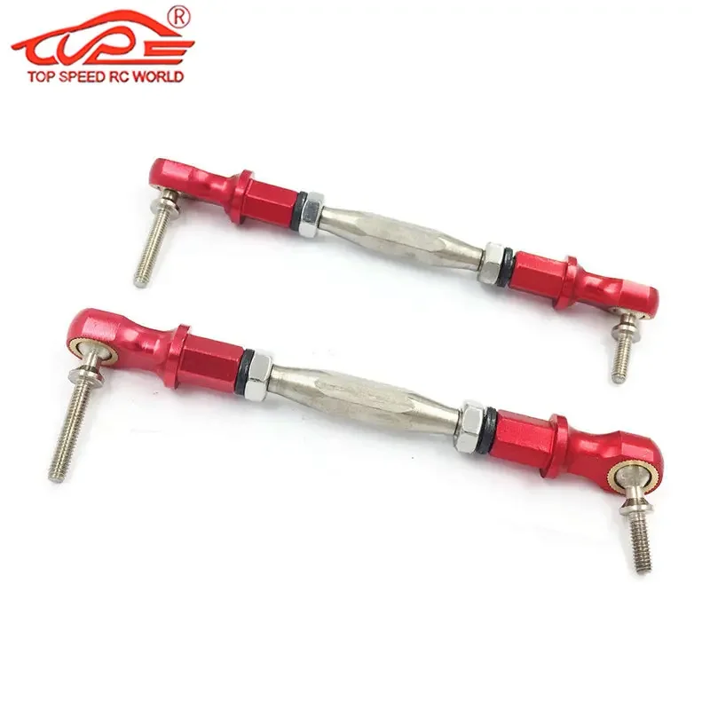 Upgrade Alloy Lenkung Spannschloss Krawatte Stange 2 stücke für 1/5 Rc Auto HPI ROFUN BAHA ROVAN König Motor BAJA 5B 5T 5SC Buggy Lkw Teile