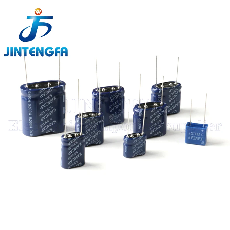 Super Capacitor Farad Capacitor Combination Type 5.5V 0.22F 0.33F 0.47F 0.5F 1F 1.5F 2F 4F 5F 7.5F 10F 15F 20F 25F 50F 60F DIP