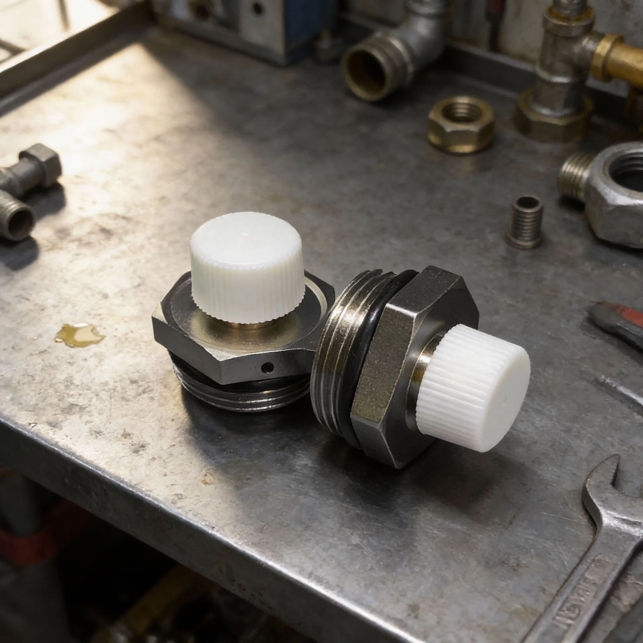 

1pc Copper Radiator Vent Valve Exhaust Valve Drain Valve Brass Air Escape Valve For Radiators Heating Systems Air Conditioners