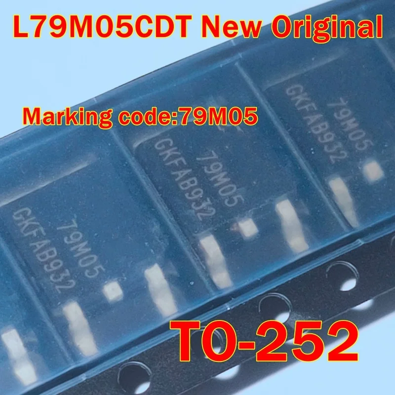 

L79M05CDT-TR L79M05CDT TO-252 Marking code:79M05 New Original Voltage regulator