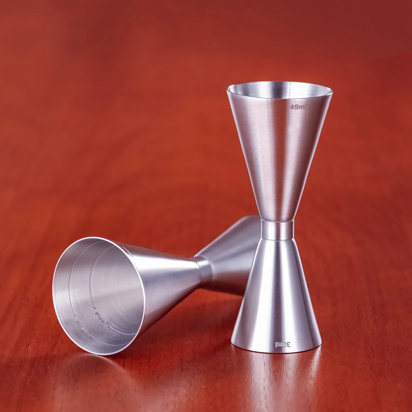 Japanese Style Stainless Steel Jigger 15/30/45/60/90ml Cocktail Measurement Bar Tool Essential for Mixology And Bartending