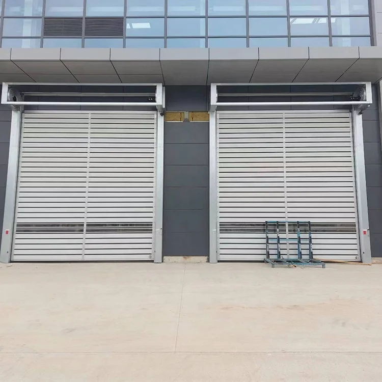 Customization Turbine Aluminium Panel Rapid Roller Security Door Fast Action Door High Speed Spiral Door