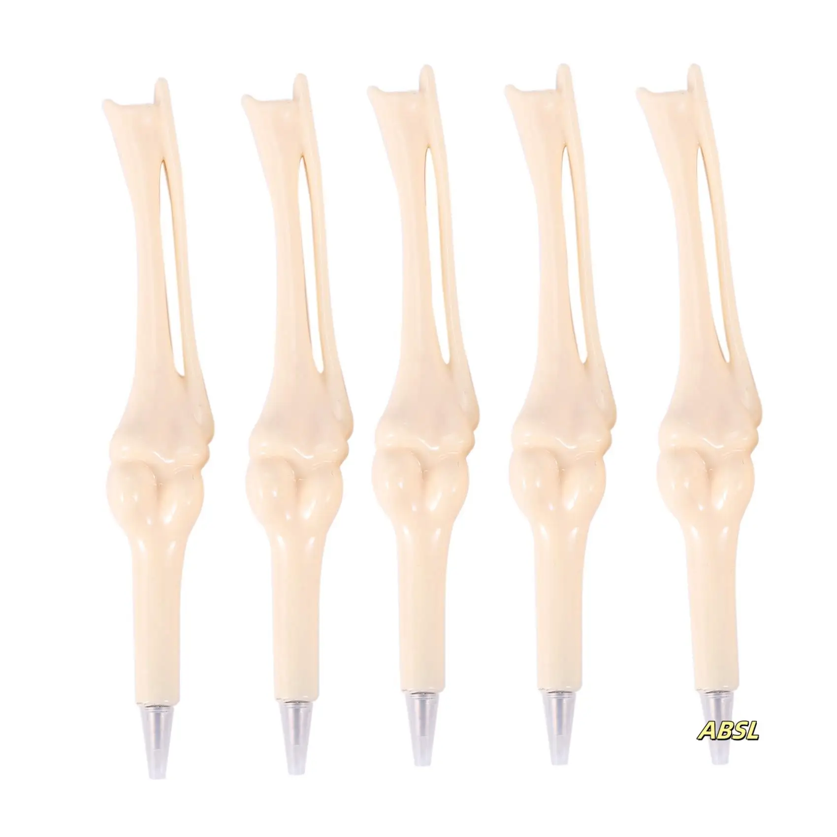 

75PCS Bone Design Ballpoint Pens With Black Ink For Artist, , Nurse , School, Office, Party
