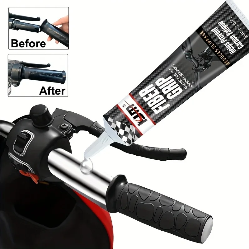 30g Handle Grip Glue: Quick-Dry, Wear-Resistant/Anti-Slip – For Motorcycles, Bicycles, ATVs & Snowmobiles