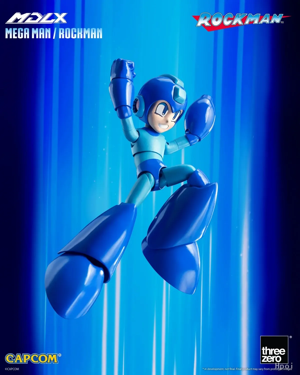 Original Threezero 3A 3Z0572 MDLX Megaman Rockman Movable Model Figure Toy Gift Collection