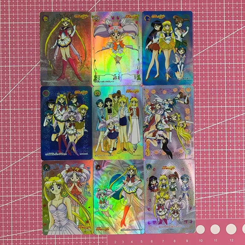 DIY Sailor Moon JUMBO The Fourth Bullet Reproduction Flash Card Anime Peripheral Game Collection Card Holiday Gift