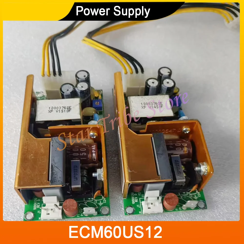 

1Pcs For XP Power Medical Power ECM60US12 12V5A Industrial Control Computer Power Supply