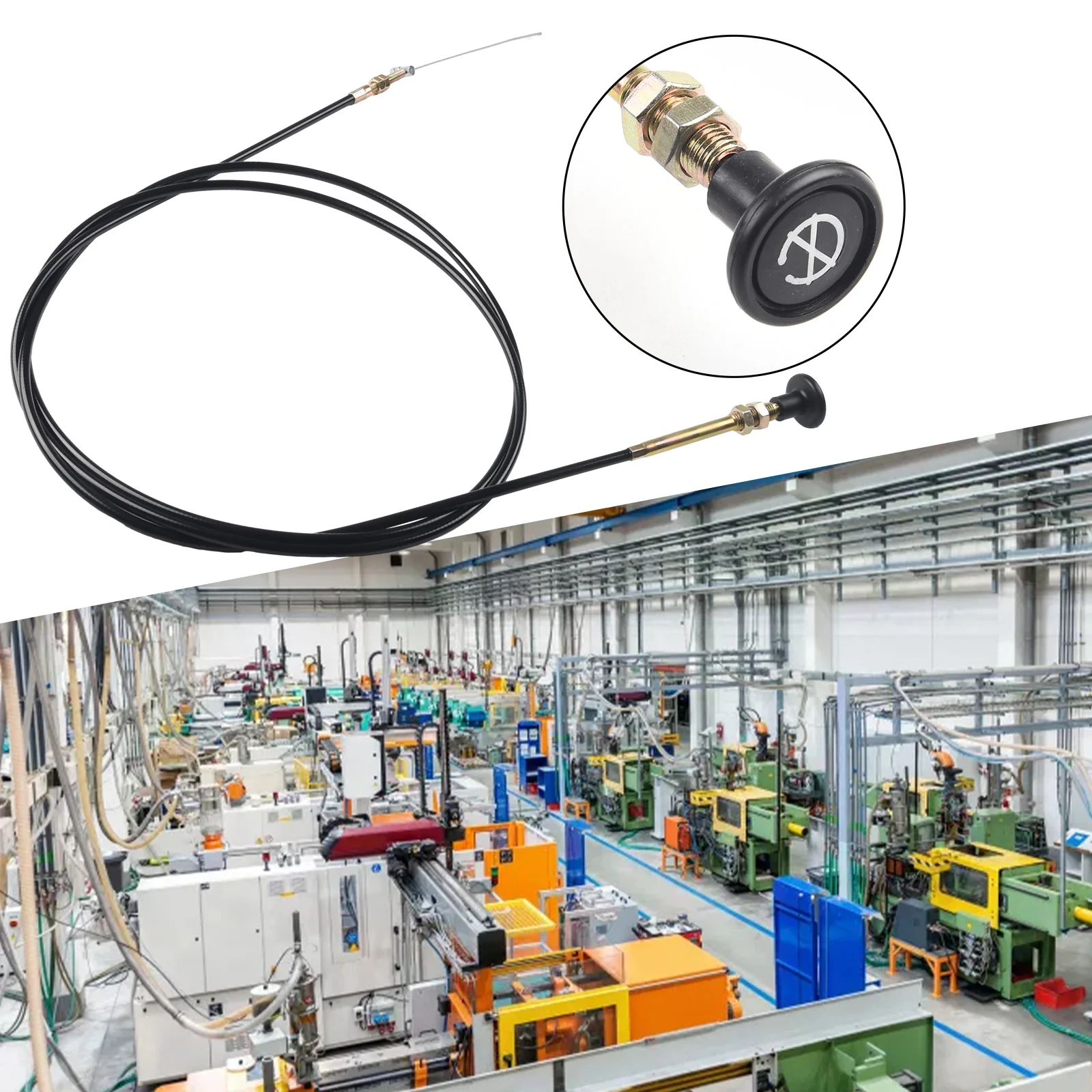 Stop Choke ForBowden-Cable Wire Control Bonnet Throttle Engine Fuel Line For Automotive And Truck Use Length Range 2 To 5 Meters
