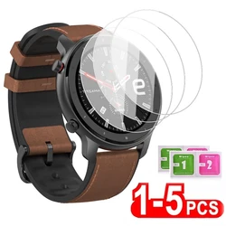 Temperli cam filmi için Xiaomi Amazfit GTR 47MM HD şeffaf cam ekran koruyucu Film için Amazfit GTR 47MM akıllı saat kayışı