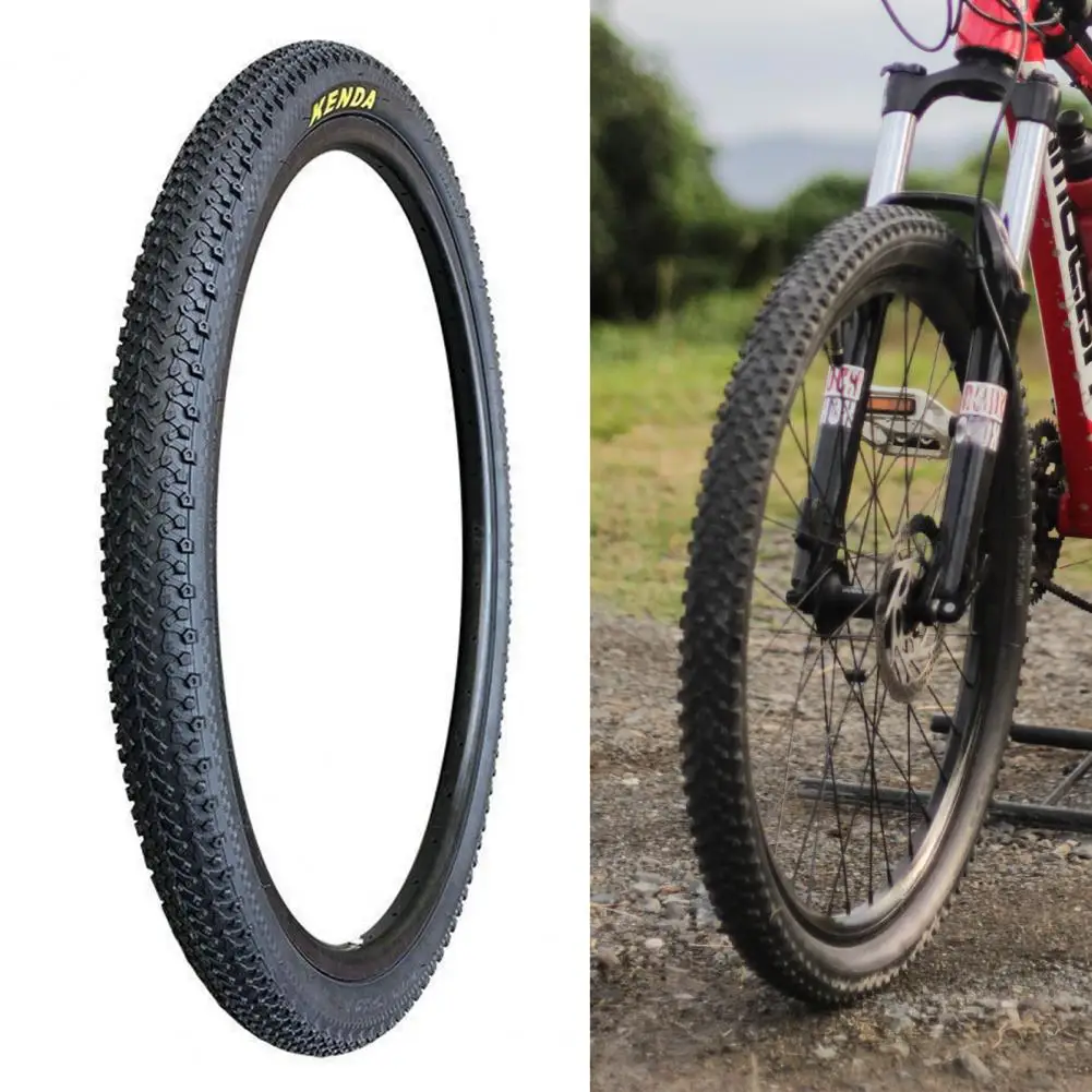 Long Service Life Mountain Bike Tire Rubber Good Braking Performance Sturdy 24/26/27.5-Inch Gravel Bicycle External Tire