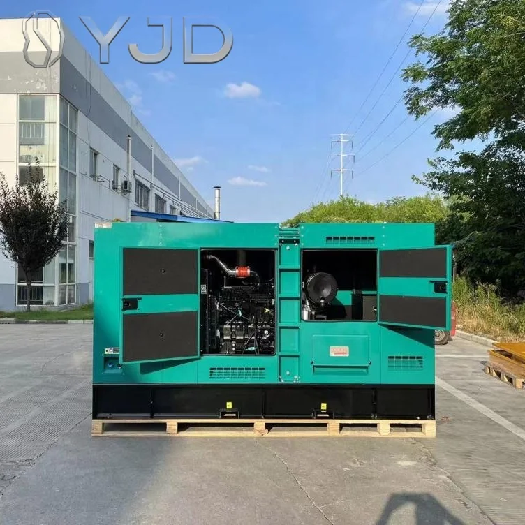Super Silent Powered by Cumins Denyo 200kw 240kva Diesel Electric Generator 250 Kva Cummis Baudouin Price