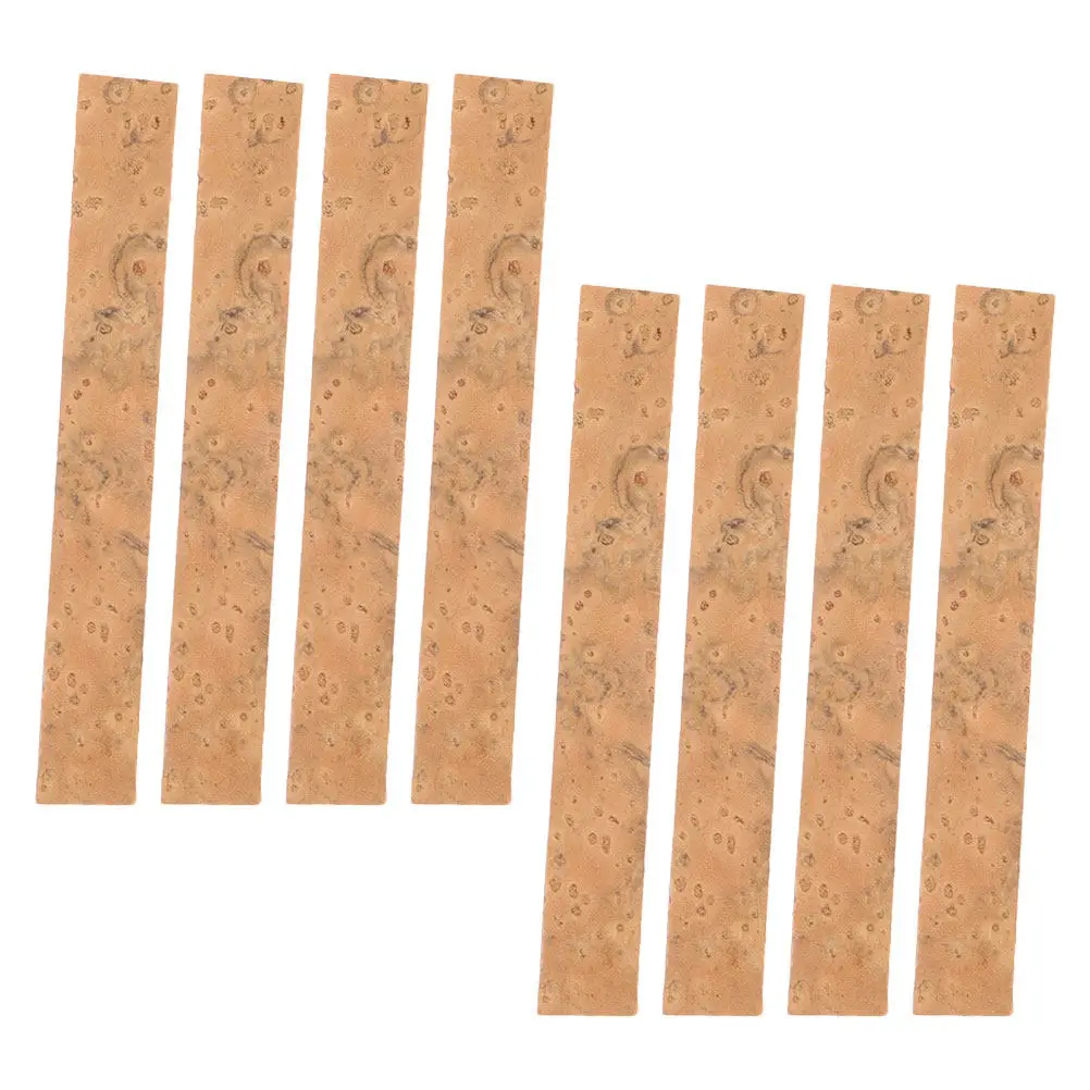 8Pcs Clarinet Neck Cork Replacement Soft Pads Professional Repair Accessories Mouthpiece Tenon Airtight for Wind Instrument