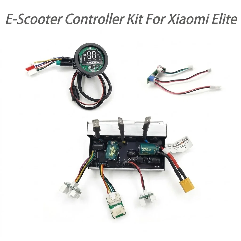 E-Scooter - Speed Unlock, Motor Self Learning Motherboard Main Board Upgraded 55km/h E-Scooter Controller Kit For Xiaomi Elite