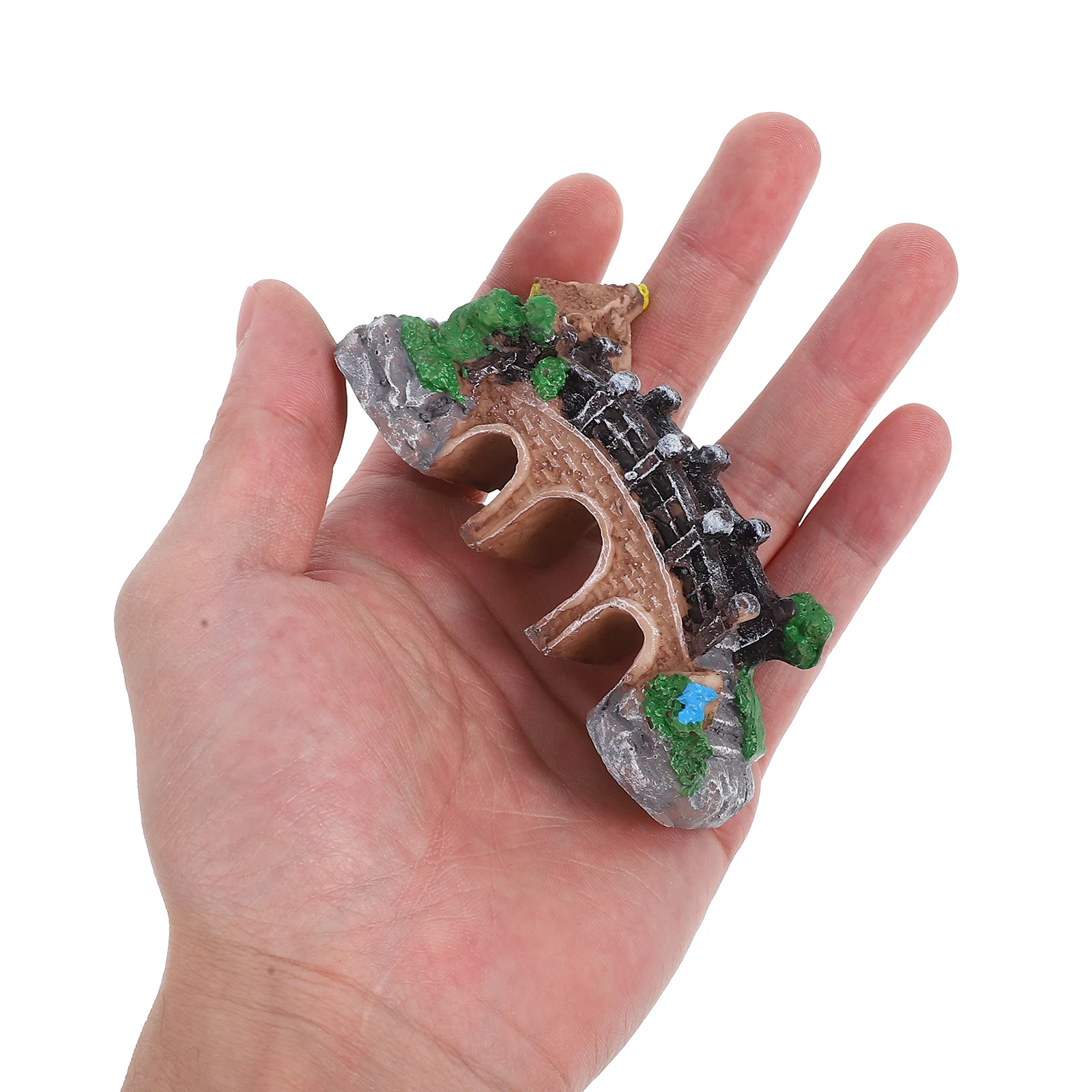 

2 Retro Ornaments Pcs Resin Terrarium Decor Fairy Garden Micro Micro Landscape Ornaments Landscape Statue Sculpture