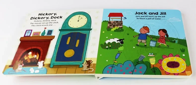 Nursery Rhymes, Roger Priddy Baby Children's books aged 1 2 3, English picture book 9780312529833