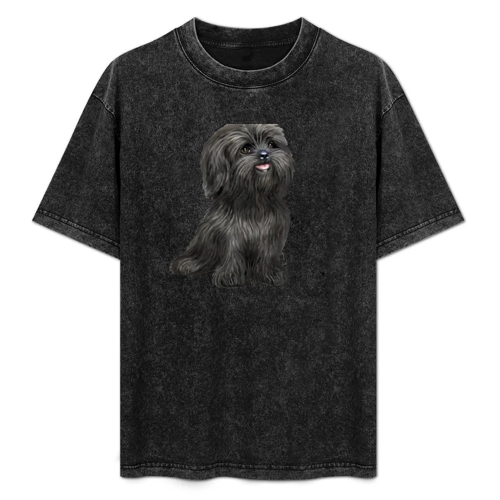 Shih Tzu - Black cutie T-Shirt oversized t shirt plus sizes mens t shirt graphic