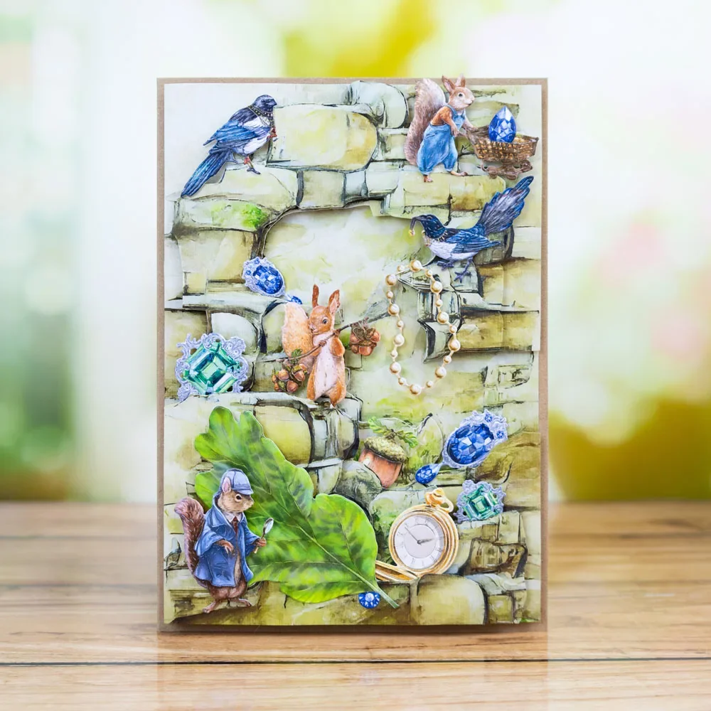 Nested Acorn Hiding Place Metal Cutting Dies New Arrival 2026 DIY Molds Scrap Booking Paper Making Die Cuts Crafts Template
