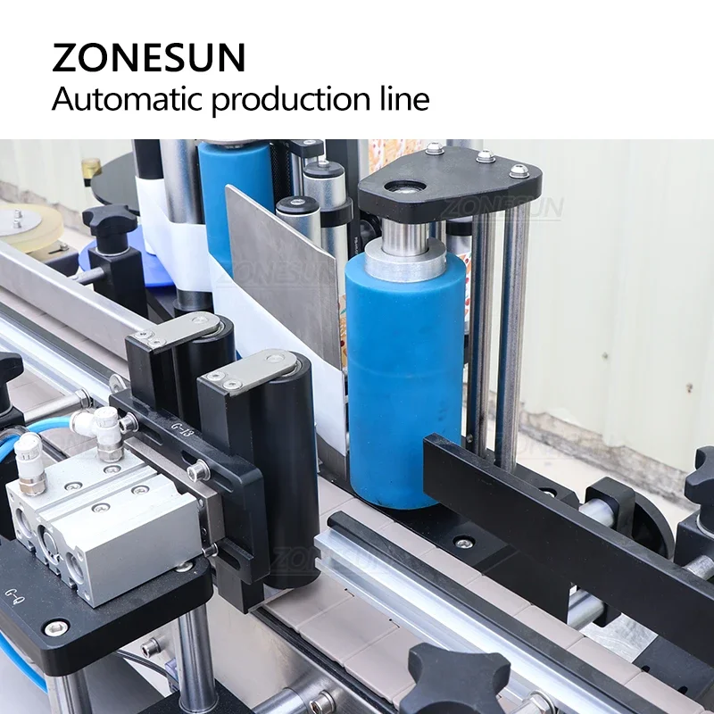 ZONESUN ZS-VTRP1 Automated Production Line Paste Filling Capping Labeling Machine