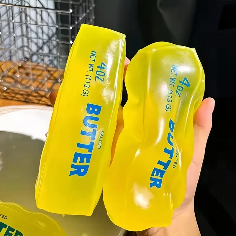 Vaseline Butter Stick Squishy Fidget Toy, weiches Gefühl, plastisch, kein Rückprall, Stressabbau, Quetschball-Spielzeug, sensorisches Anti-Stress-Spielzeug – Detail 3