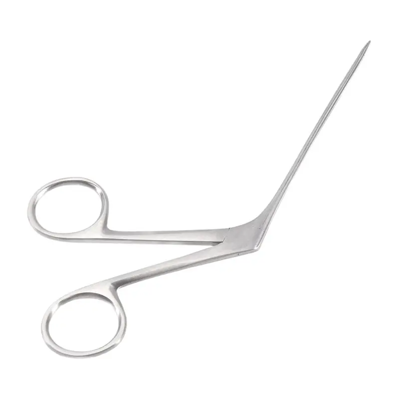 L60A Ear Nose Cleaner Pliers Pick Endoscope Earwax Remover Veterinary Forceps Tweezer Short Forceps
