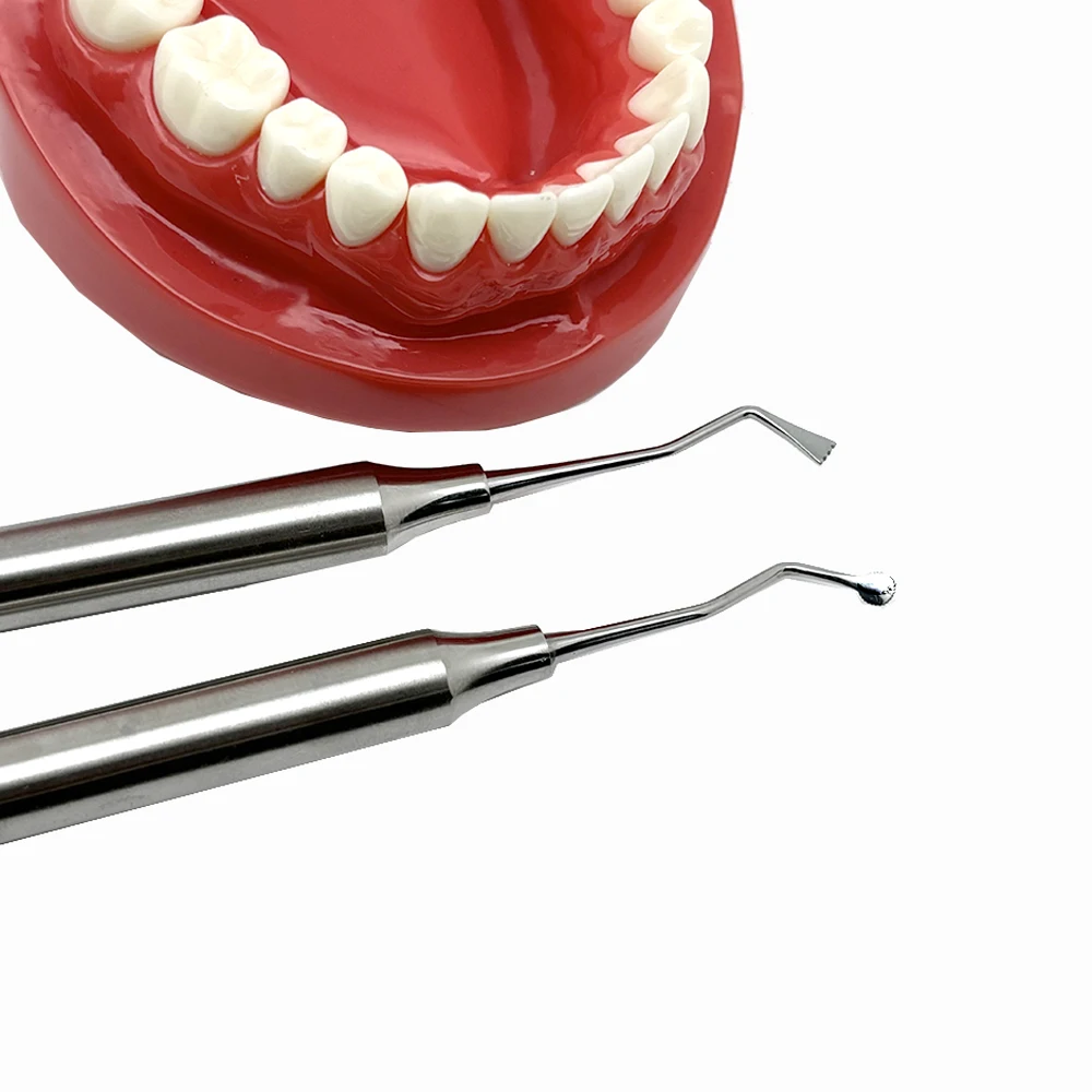 Dental Gingival Cord Packer Retraction Tool Dentist Atraumatic Cord Splitter Tool Double Head