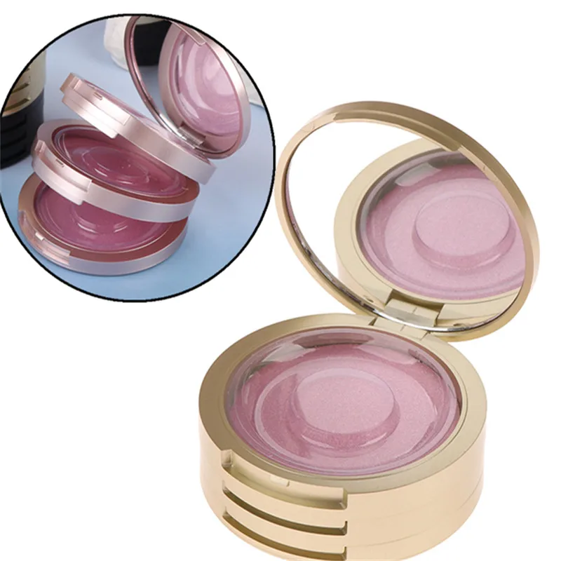 1개입 3단 속눈썹 정리함 거울 케이스 인조 속눈썹 박스 휴대용 여행용 속눈썹 보관함 메이크업 뷰티 정리 도구