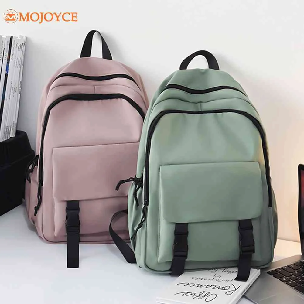 Aesthetic Backpacks Girls Fashion Backpack for Women School Bag Rucksack Solid Color Simple Designer Feminina Backpack Ita Bags