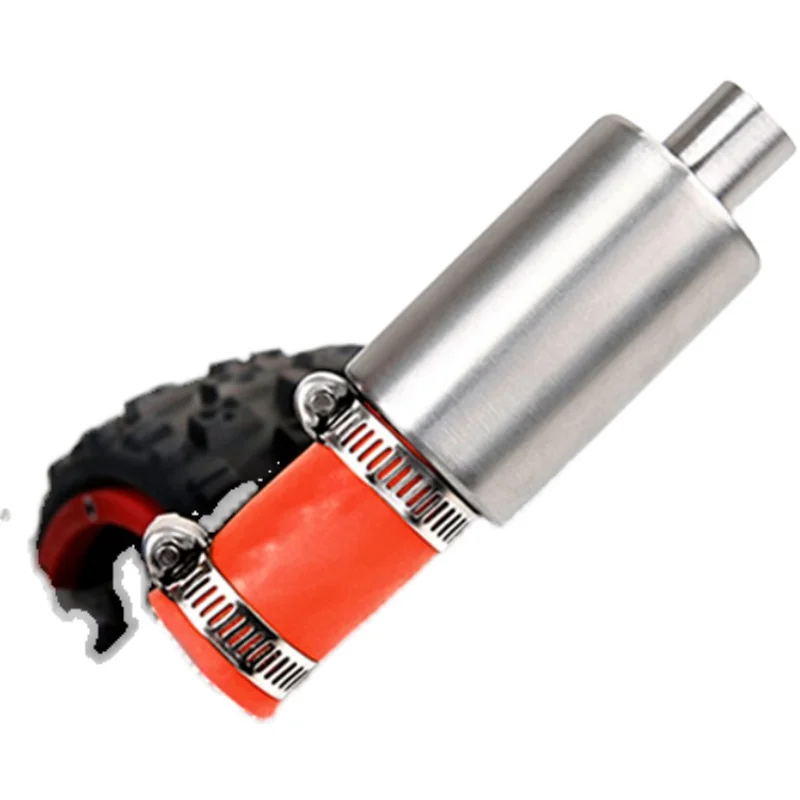 Ruofan Baja 5B سيارة التحكم عن بعد Gen 2 ماسورة عادم من الفولاذ المقاوم للصدأ، كاتم صوت، 95303