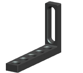 

3D D16 140x30x90MM Welding Table Accessories Positioning Square T-Square Ruler Plane for Factory Soldering Station Use