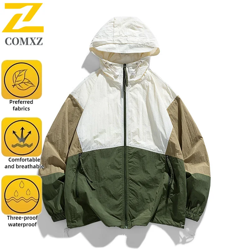 Sun Skin Jacket Unisex Summer 2025 Ultra Light Waterproof Hooded Windbreaker Coat Men Riding Fishing UV sun Protection Clothing