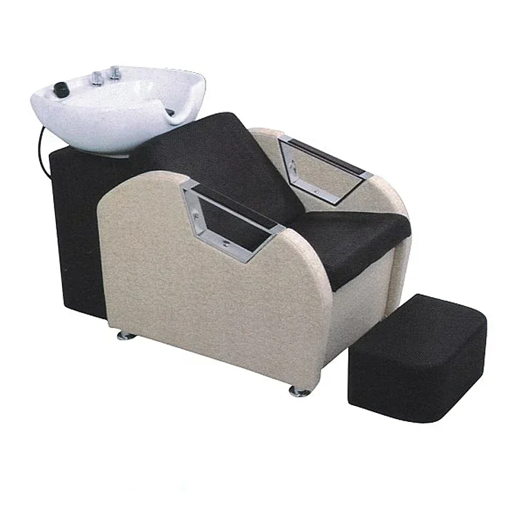 semi-lying barber shop special shampoo bed high-end hair salon flush bed simple hair salon