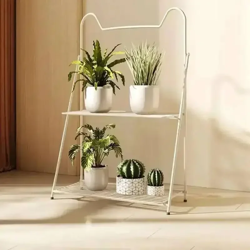 Small Flower Stand Outdoor Backdrops Metal Holder Living Room Flower Stand Corner Shelf Muebles Para Plantas Garden Furniture