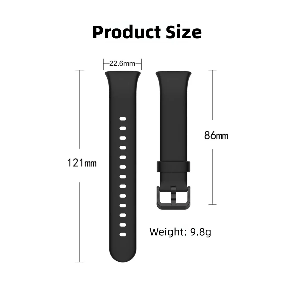 حزام Tpu الرسمي لـ Xiaomi Mi Band 7 Pro سوار خفيف الوزن من السيليكون سريع الإصدار قابل للتعديل حزام ساعة رياضي للرجال والنساء