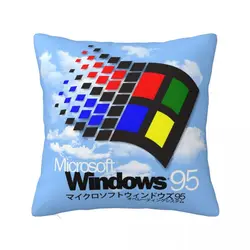 WINDOWS 95 Throw Pillow luxury sofa pillows Cushion Child