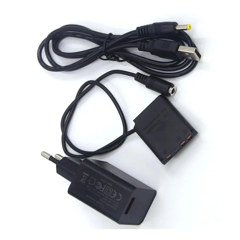USB إلى تيار مستمر كابل الطاقة 18 واط شاحن Li40B Li42B الدمية مجموعة البطارية ل فوجي FinePix E900 E550 نيكون EN-EL10 KLIC-7006 بنتاكس D-Li63