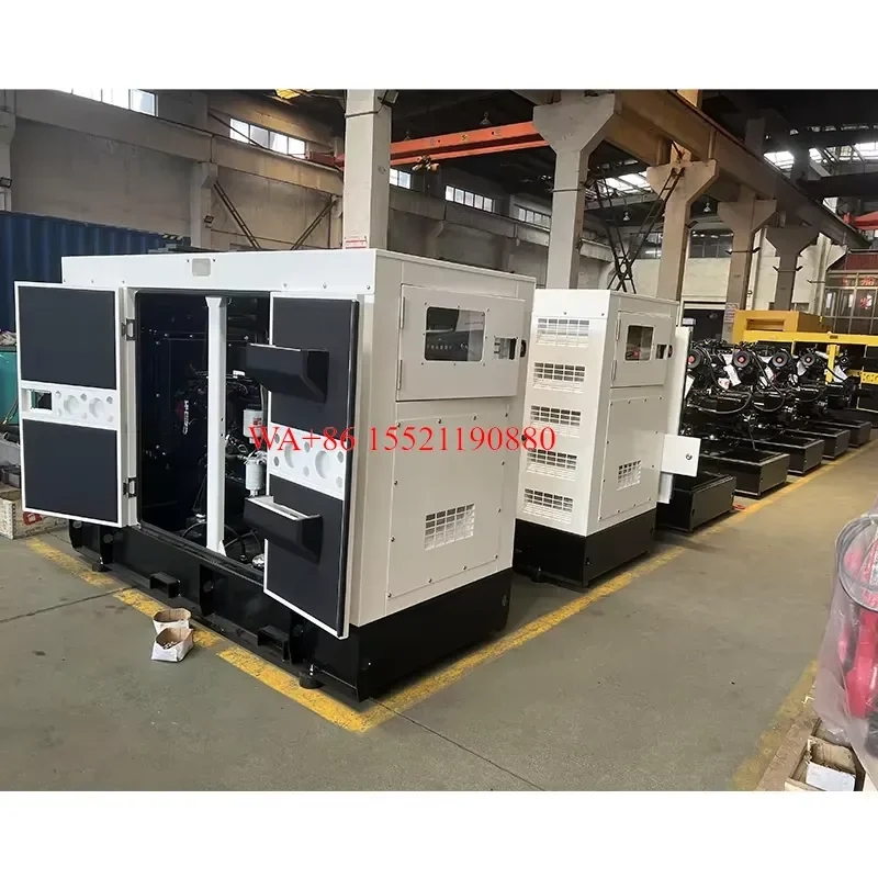 WMWMNU for KAIHUA POWER 35KW 44KVA Open Frame Silent Diesel Generator Engine 3 Phase 4 Wire 24V DC Electric Start Emergency