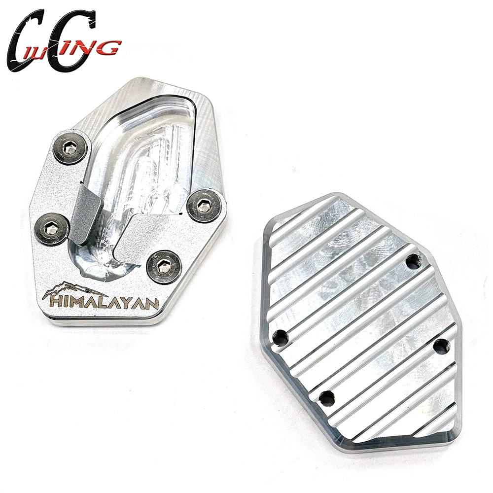 For Himlayan 450 HIMALAYAN 450 2024 2025 Motorcycle Accessories Enlarge Kickstand Extension Plate Pad Pedals