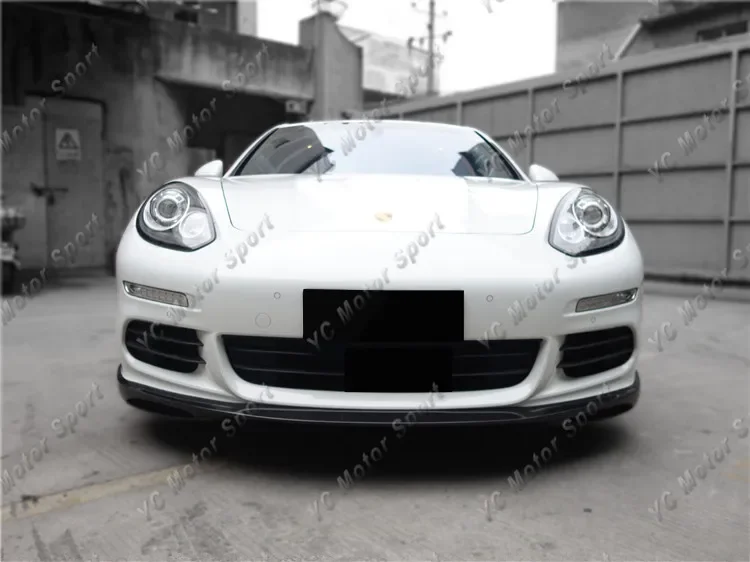 

Car Accessories FRP Fiber Glass GMT Style Front Lip Fit For 2014-2016 Panamera 971 Front Bumper Splitter Lip