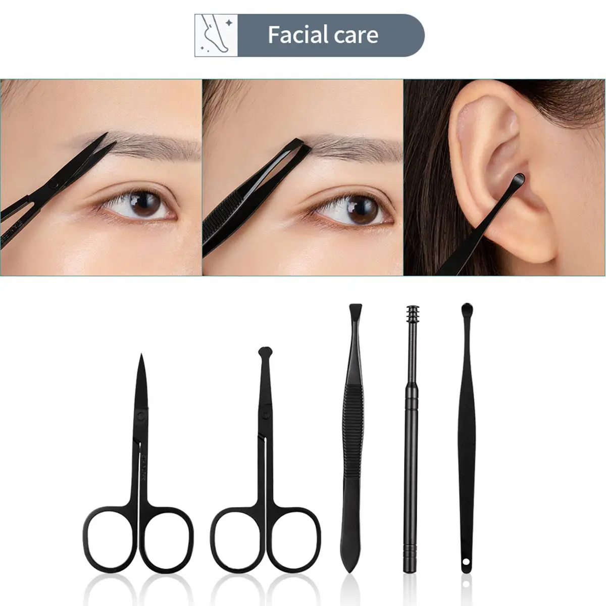 28pcs Manicure set Men Personal Care Tools Accessories Finger and Toe Nail Clippers Kit Professional Manicure Pedicure Kit